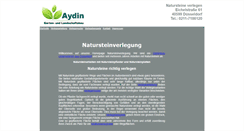 Desktop Screenshot of natursteinverlegung.com